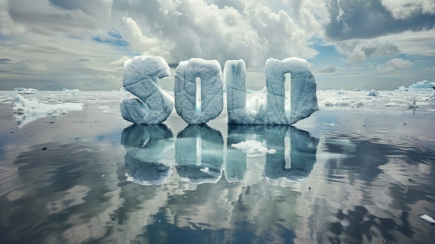 Iceberg Sold concept art poster