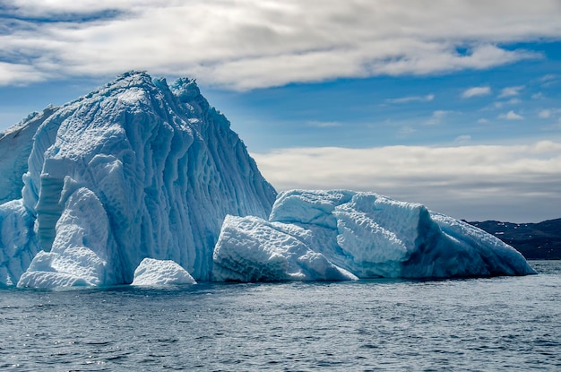 Iceberg in a sunny day