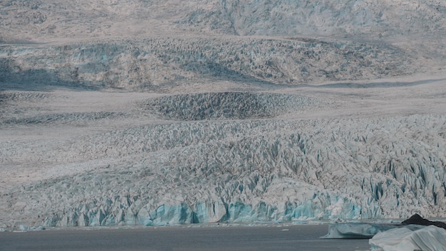 Icebergs And Ice glaciers in iceland