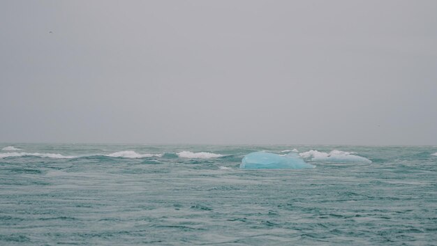 아이슬란드의 빙산과 얼음 빙하