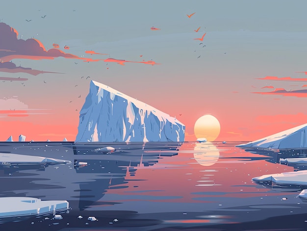 icebergs