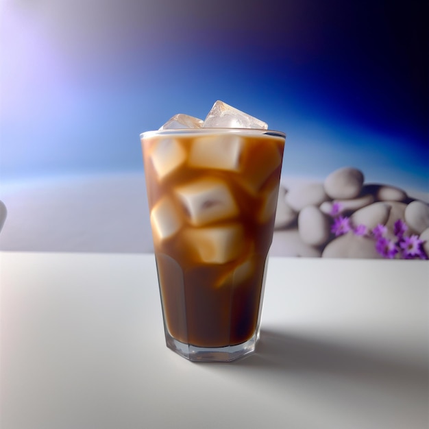 Photo iced cappuccino