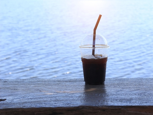 Iced coffee