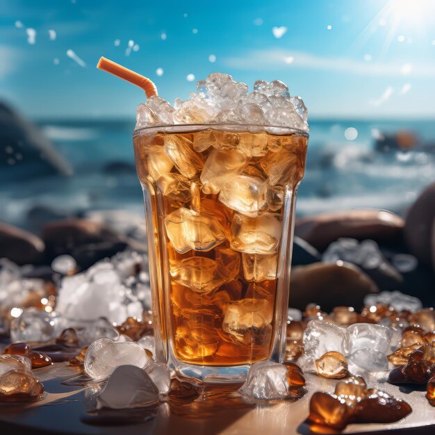 Photo iced coffee