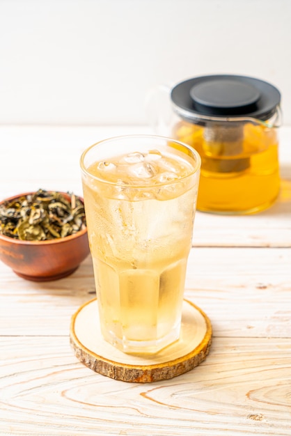 iced jasmine tea