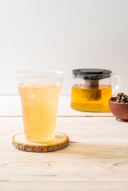 iced jasmine tea