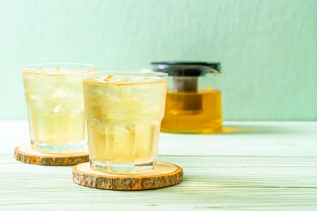 iced jasmine tea