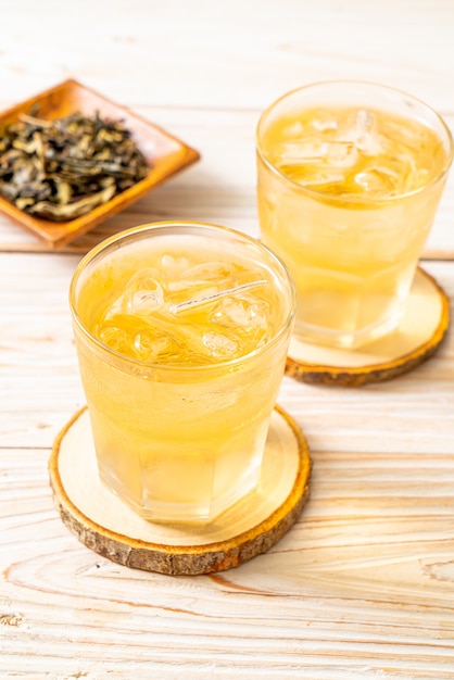 Iced jasmine tea