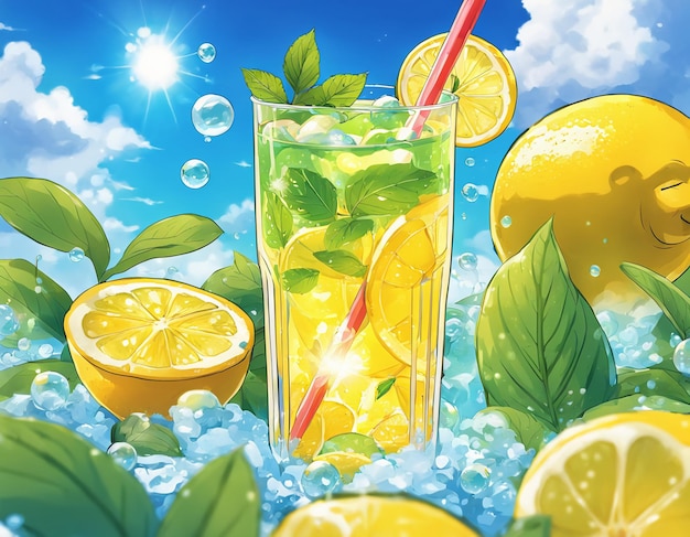 C.C. Lemon Anime Manga, Anime, food, manga png | PNGEgg