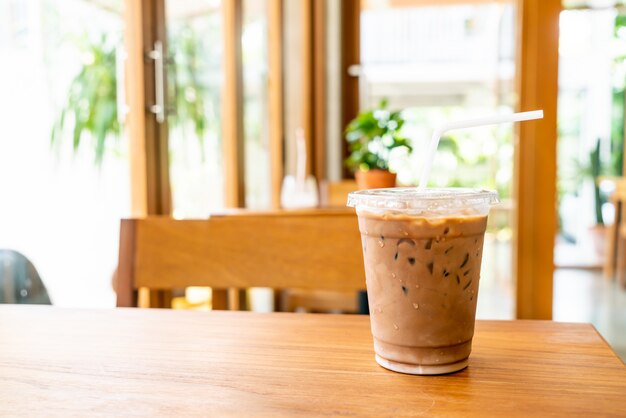 iced mocha coffee cup