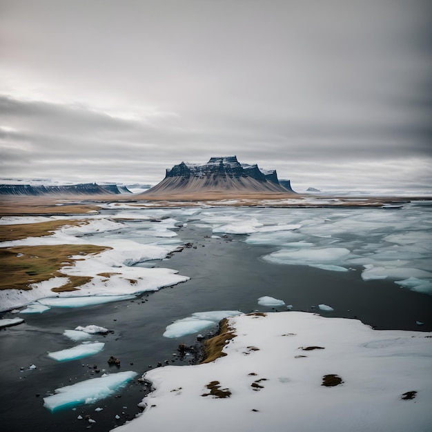 Iceland's Frozen Oasis Abandoned Island