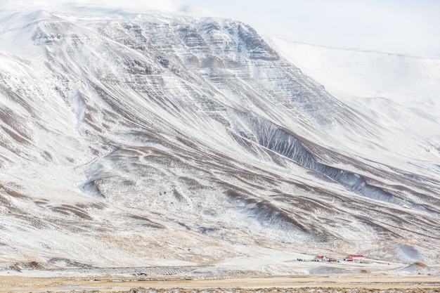 Iceland Winter landscape