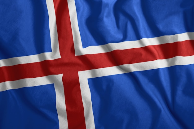 The Icelandic flag