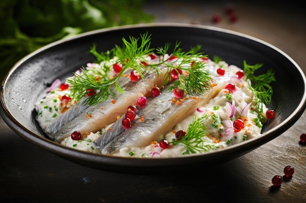 Icelandic herring in spicy salting