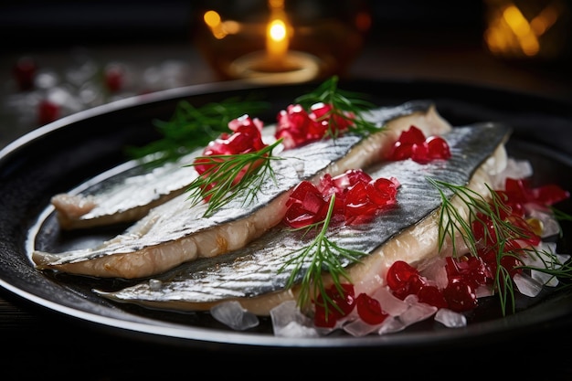 Icelandic herring in spicy salting