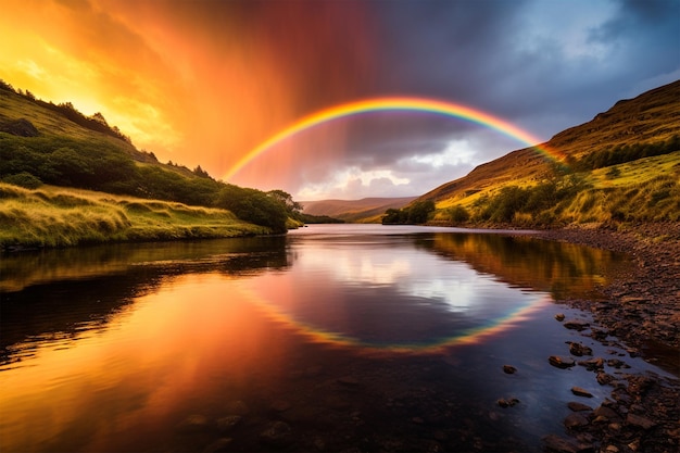 Foto natura islandese