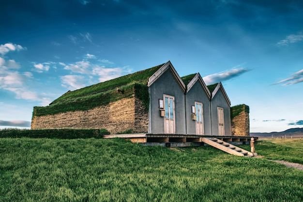 Icelandic turf houses