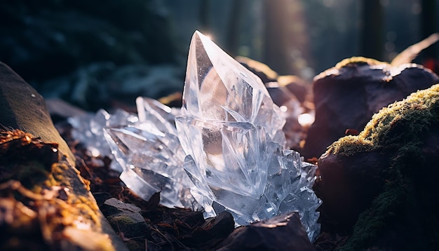 real life pictures of raw diamonds in rock