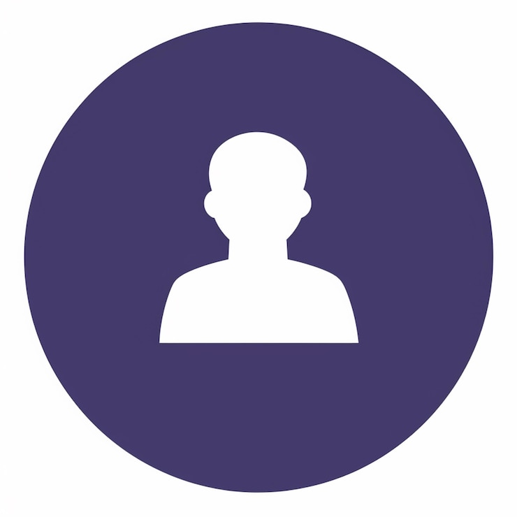 Photo icon to define person allocate stylize 250