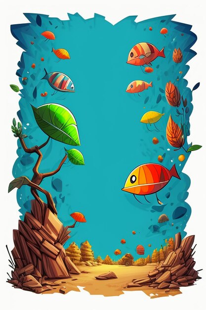 Icon design cartoon animation style wallpaper background illustration props creative works