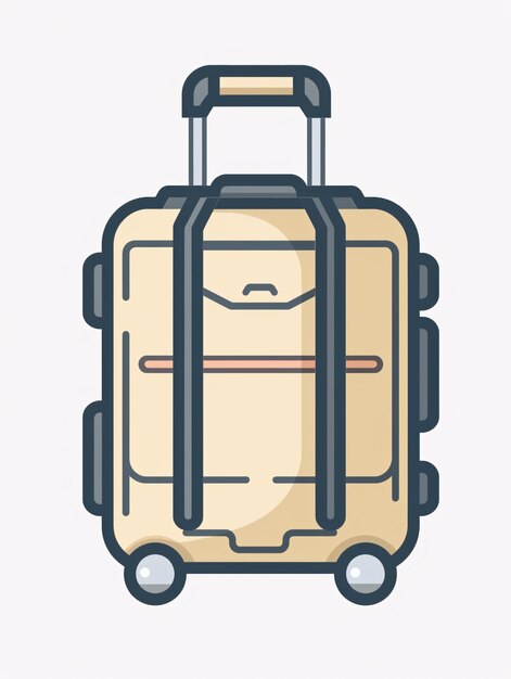 Photo icon representing luggage for travel purposes