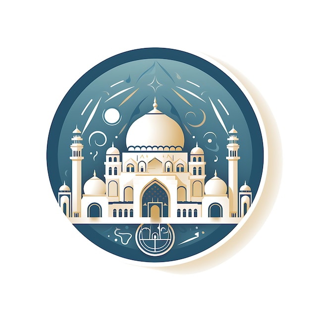 Икона, представляющая мечеть