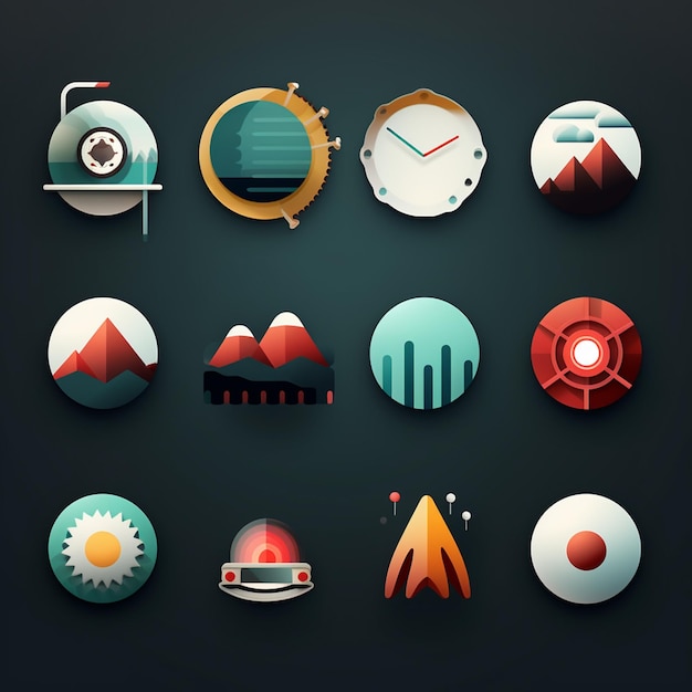 Photo icon sets