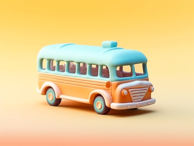 Icon van de 3D-bus