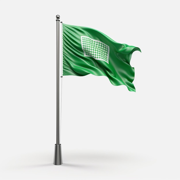 Icon van de groene vlag