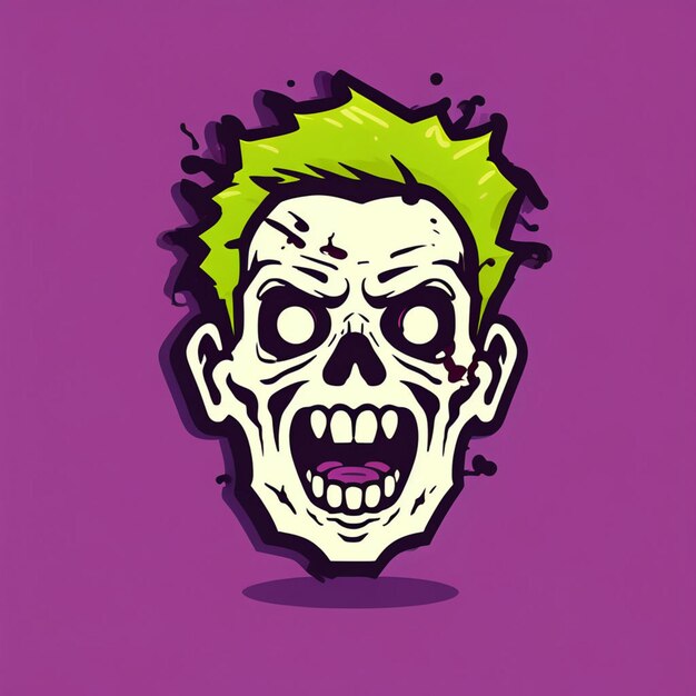 Icon van de zombie.