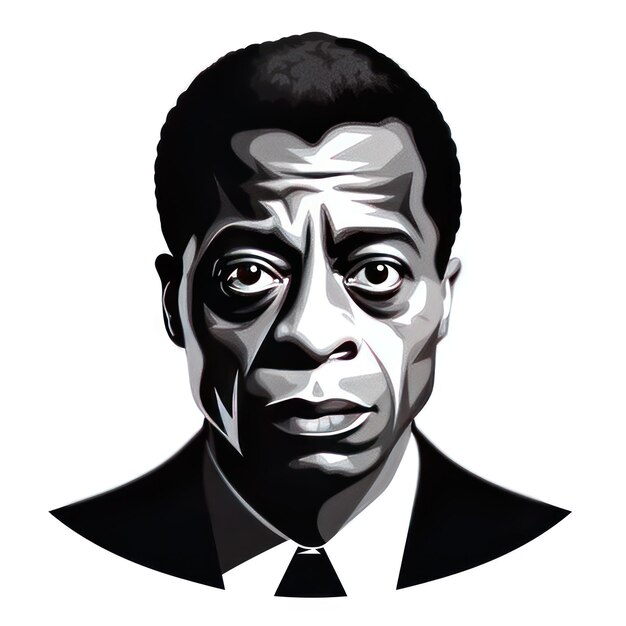 Icon van James Baldwin