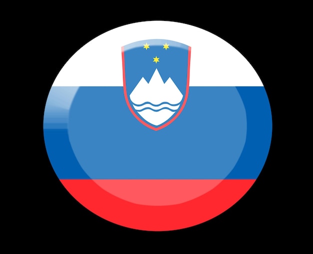 Iconen set van slovenië