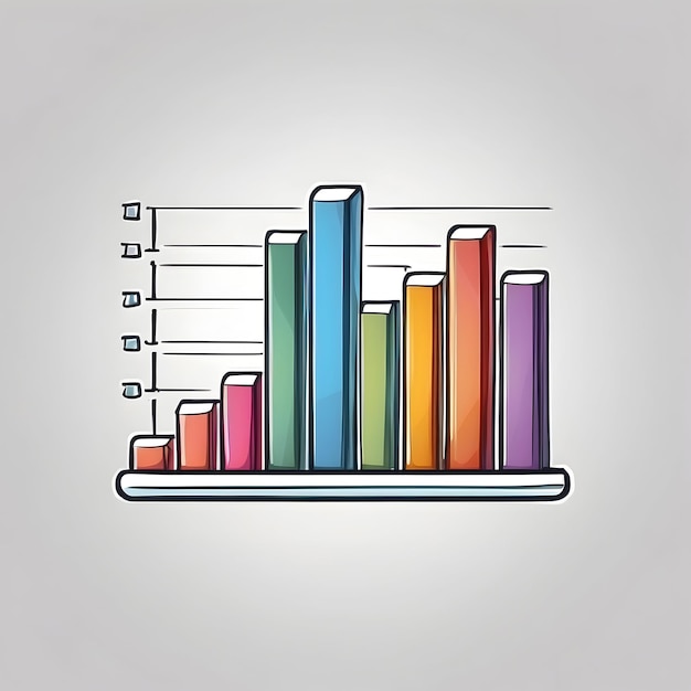 Iconen staafgrafiek Bedrijfsgrafiek Datavisualisatie Grafiekgrafiek Statistische staafgrafik Financiële