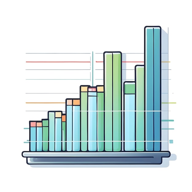 Iconen staafgrafiek Bedrijfsgrafiek Datavisualisatie Grafiekgrafiek Statistische staafgrafik Financiële