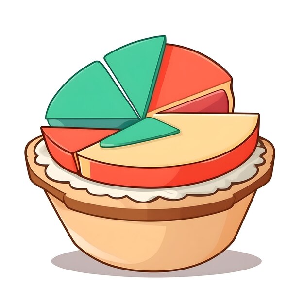 Iconen van de taartgrafiek Bedrijfsgrafiek Datavisualisatie Grafiekdiagram Statistische grafiek Financiële grafiek