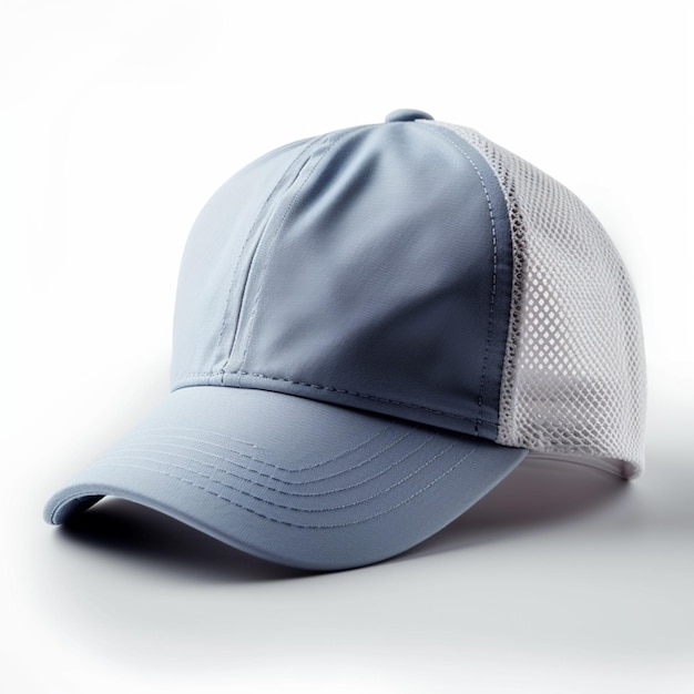 Iconic blue cap against white backdrop symbolizes the sports industry For Social Media Post Size