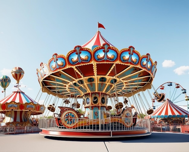 Iconic Carnival Delight Ferris Wheel