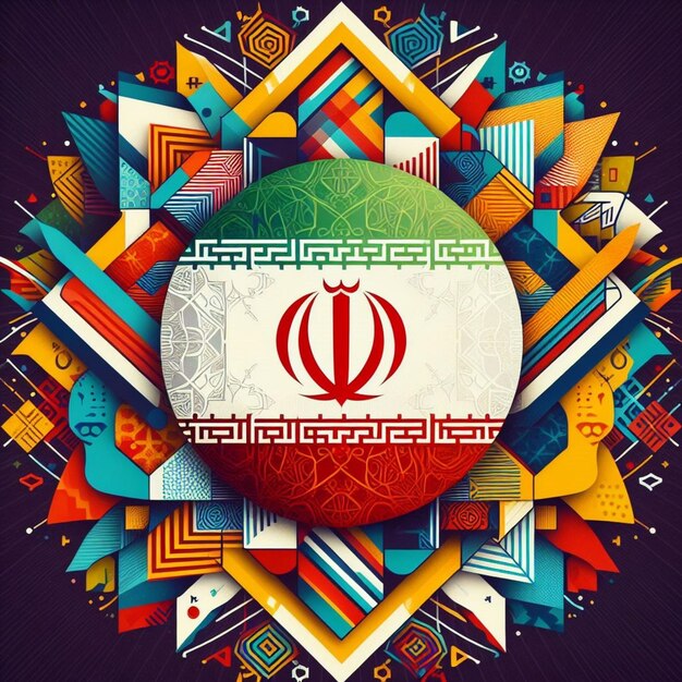 iconic iranian flag symbol of resilience history and national pride