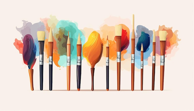 icons of a paintbrush