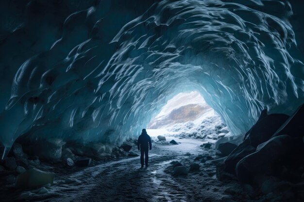 氷の迷宮の発見