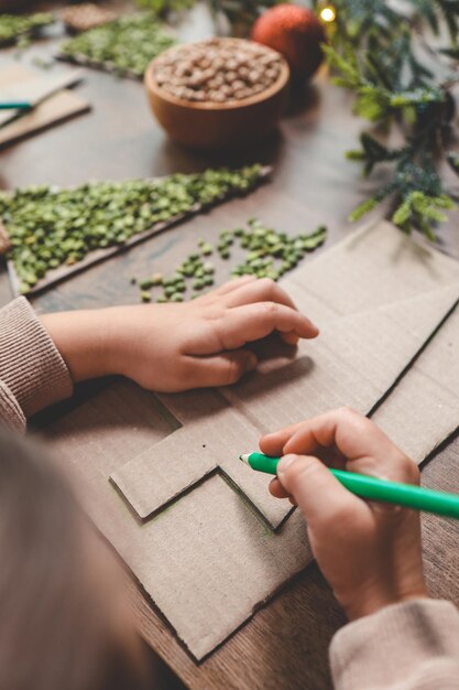 Foto idea per la creatività sensoriale dei bambini a casa