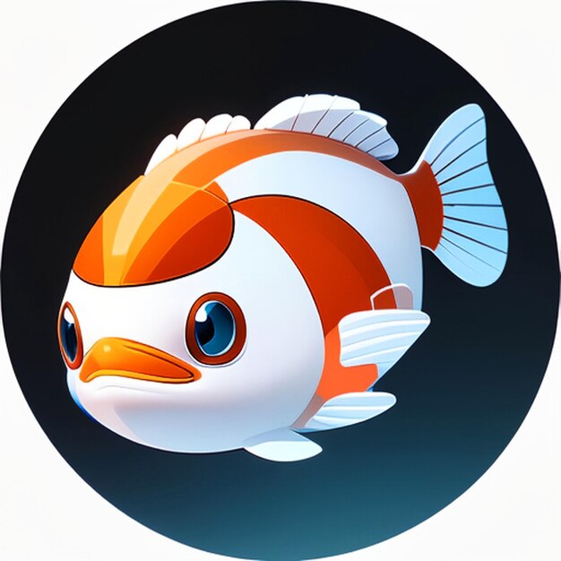 Photo idea item clownfish models for game