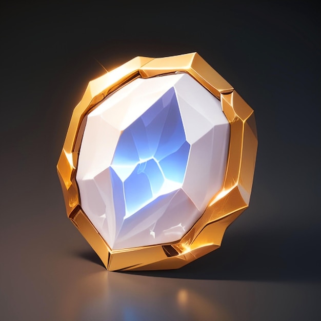 Idea item gemstone models for game