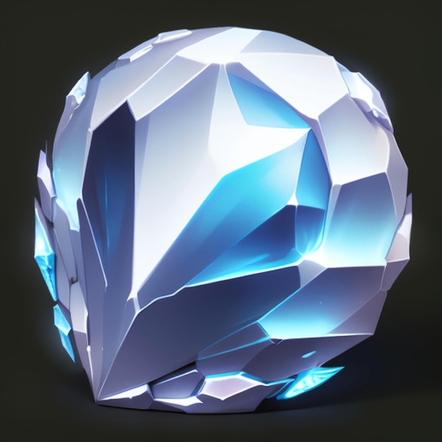 Idea item gemstone models for game