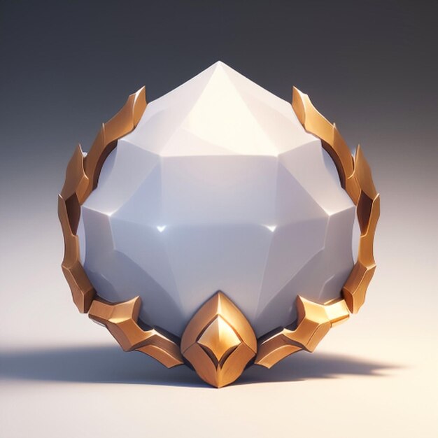 Idea item gemstone models for game