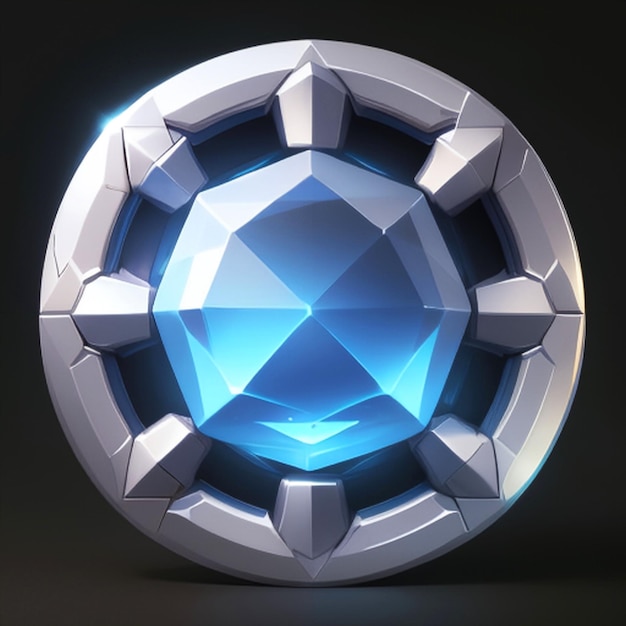 Idea item gemstone models for game