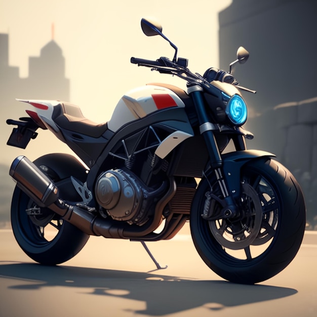 Идея модели мотоцикла для игры
