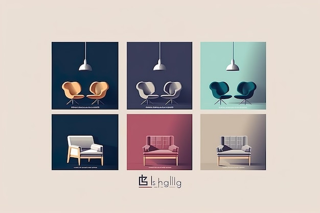 Foto idee per interni logo illustrazione interni logo mobili illustrazione mobili per la casa ai