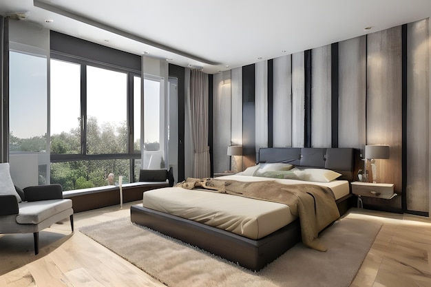 Idees voor interieurontwerp van slaapkamers voor elke stijl