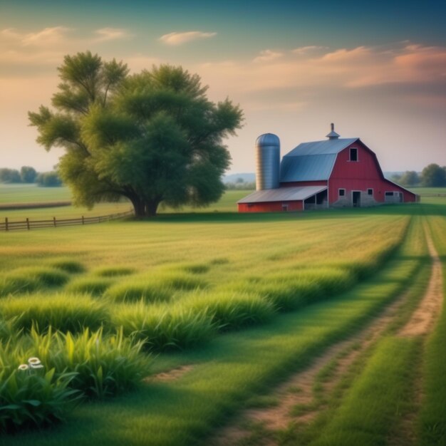 Idyllic Countryside Farmstead